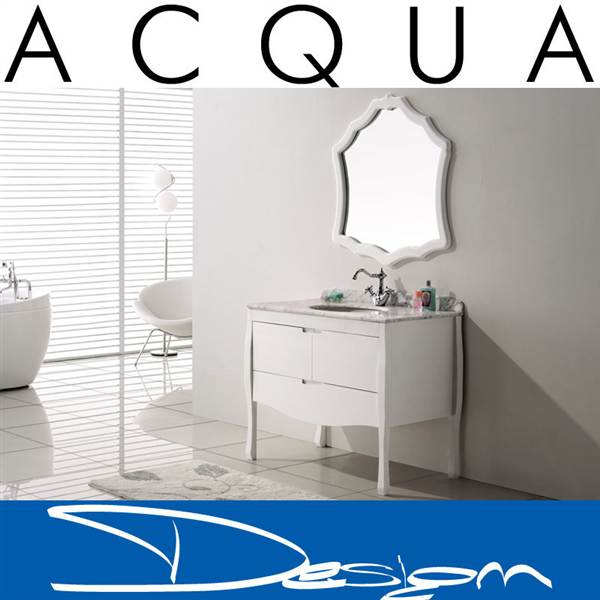 ACQUA DESIGN® Waschtischkombination MARTINA mit Marmorplatte